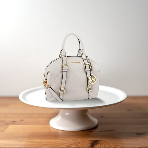 Michael Kors EUC  BEDFORD Bowling Satchel - Picture 3 of 9